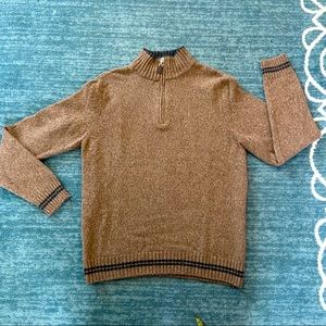 Men’s half zip Daniele Blasi sweater, size M